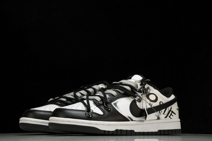 nike dunk low retro black dd1391-110