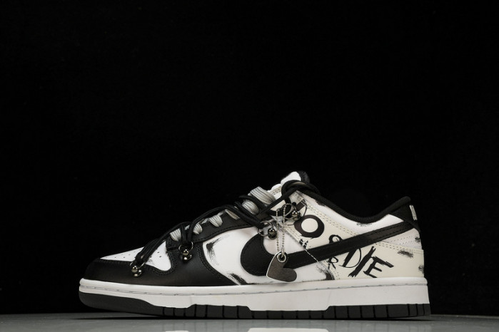 nike dunk low retro black dd1391-110