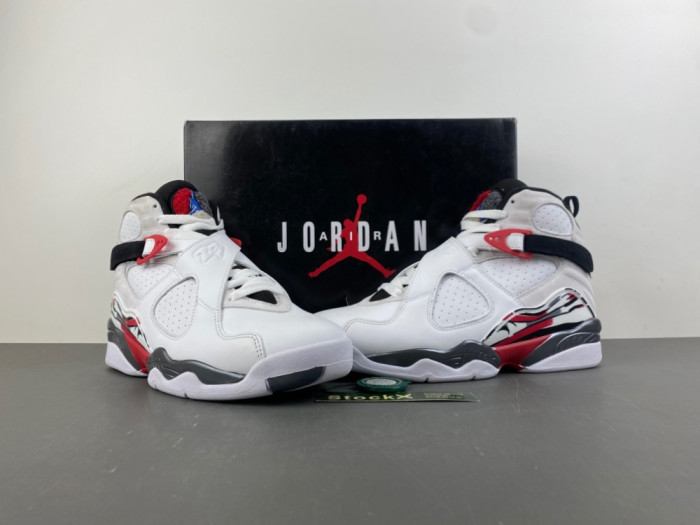 Jordan 8 Retro White True Red (2025) 305381-100