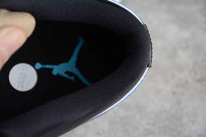 jordan 1 low black university blue white (w) dc0774-041
