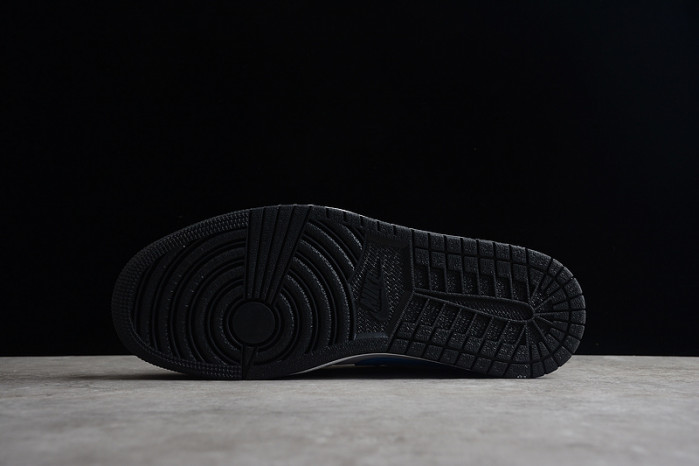 jordan 1 low black university blue white (w) dc0774-041