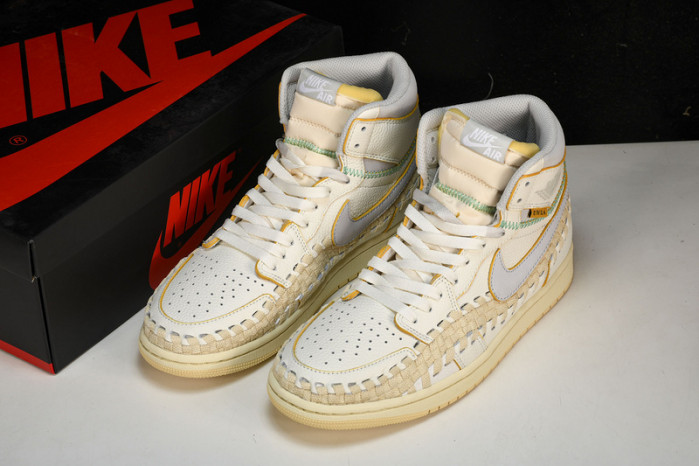 union x air jordan 1 high og "woven" fd2565-100