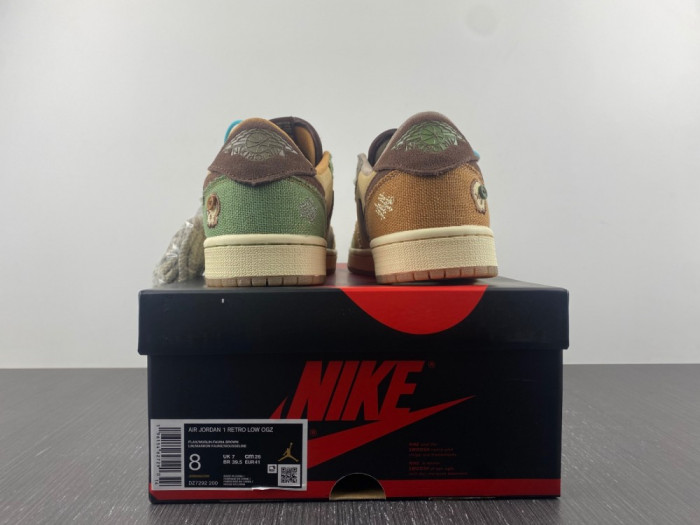 jordan 1 retro low og zion williamson voodoo dz7292-200