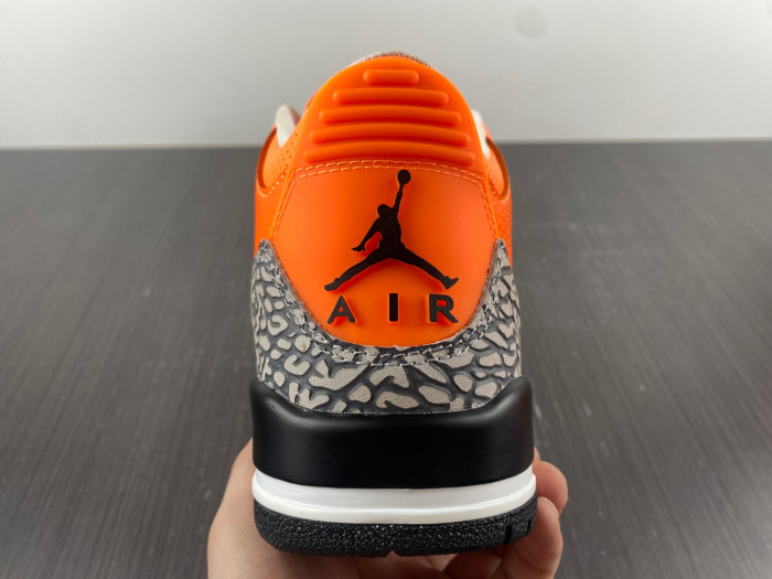 air jordan 3 retro "orange" aj3 ct8532-801