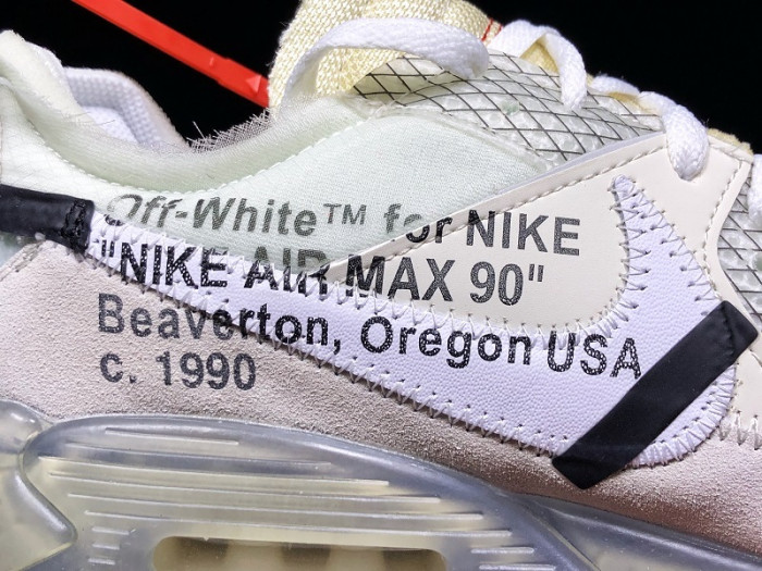 nike air max 90 o-w white aa7293-100