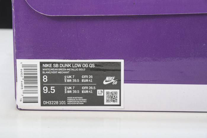 nike sb dunk low S*p*e stars mean green dh3228-101