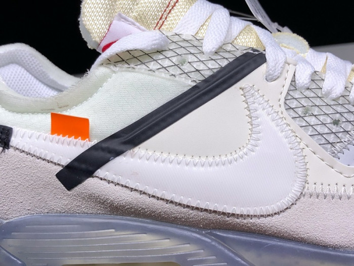 nike air max 90 o-w white aa7293-100