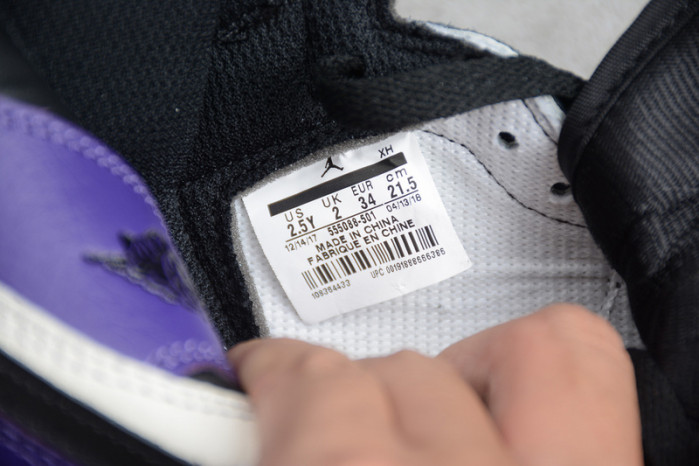 kids air jordan 1 retro high og