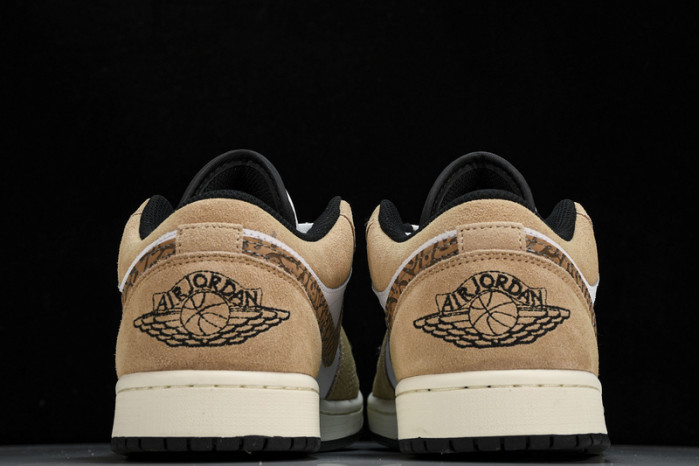 jordan 1 low se brown elephant dz4130-201