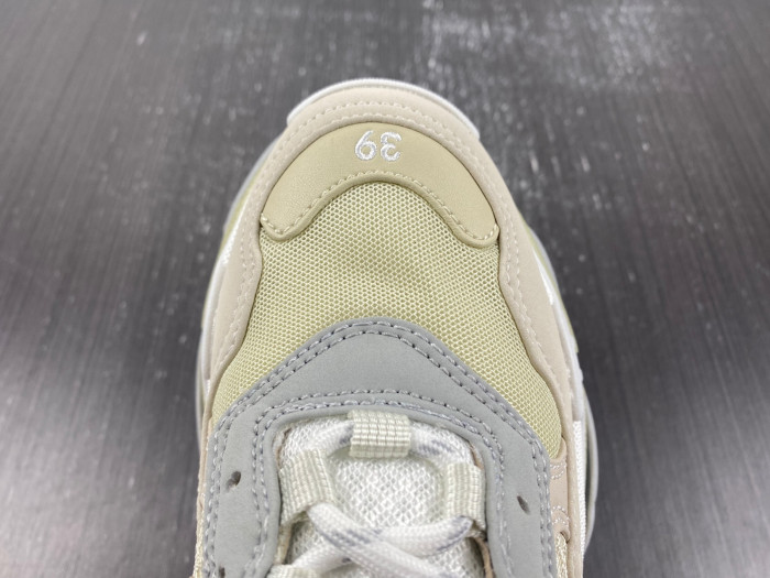blcg sneaker triple.s.gomma gray-light green 524039 w2fw4 9790