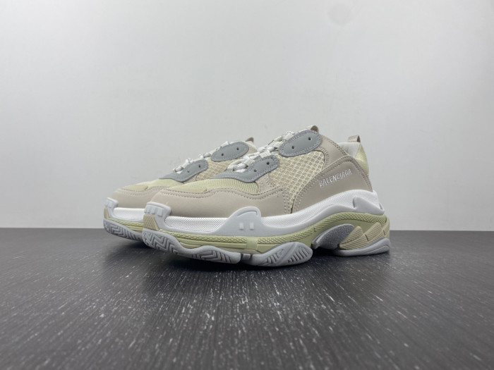 blcg sneaker triple.s.gomma gray-light green 524039 w2fw4 9790