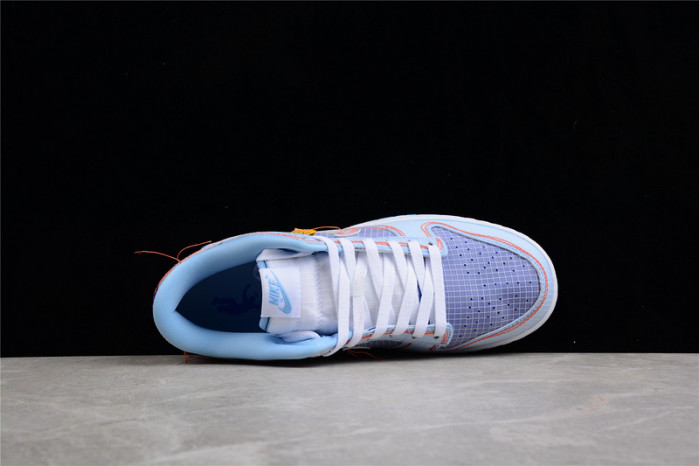 nike dunk low union passport pack argon dj9649-400