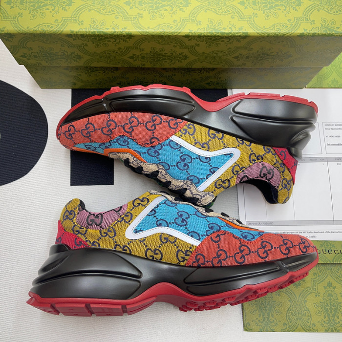 g*u*i rhyton vintage trainer sneaker