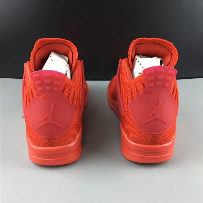 air jordan 4 flyknit “red” aq3559-600