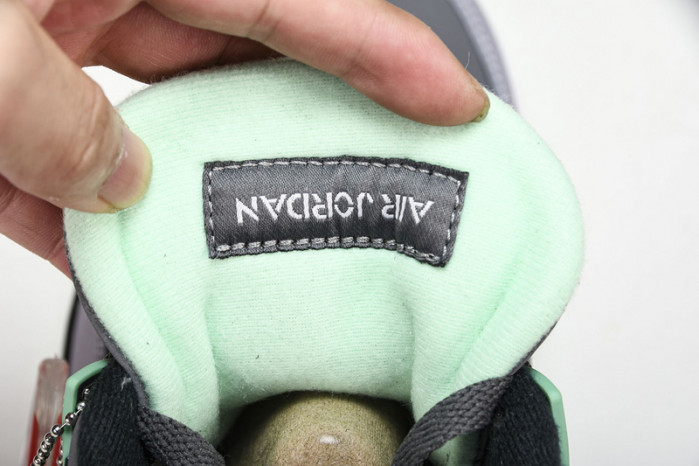 air jordan 4 retro green glow 308497-033