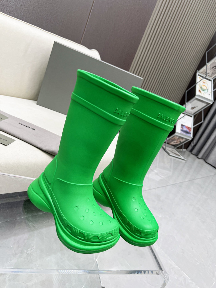 Ba*len*cia*ga x crocs boot green (w) 677388w1s8e3033