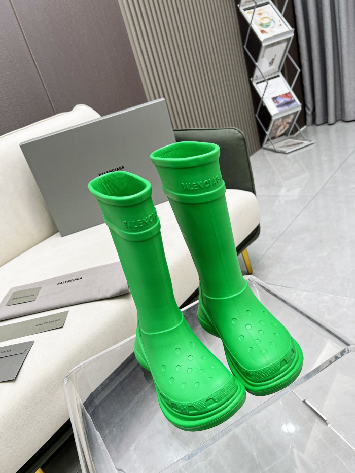 Ba*len*cia*ga x crocs boot green (w) 677388w1s8e3033