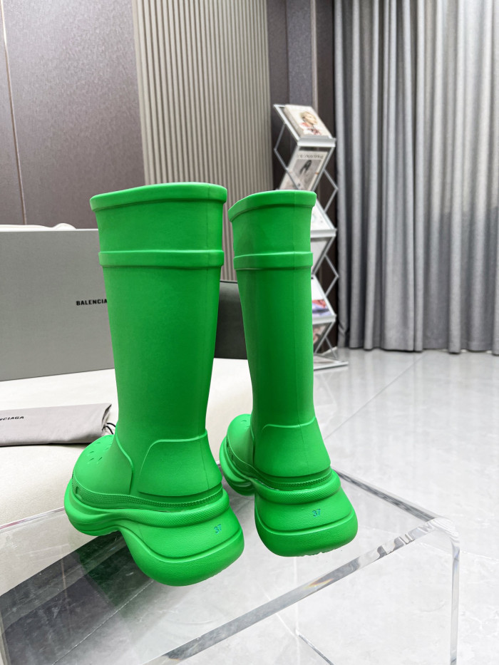 Ba*len*cia*ga x crocs boot green (w) 677388w1s8e3033