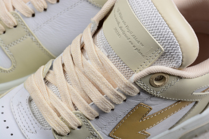 o-w out of office low-top leather sneakers