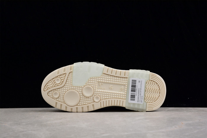 o-w out of office low-top leather sneakers