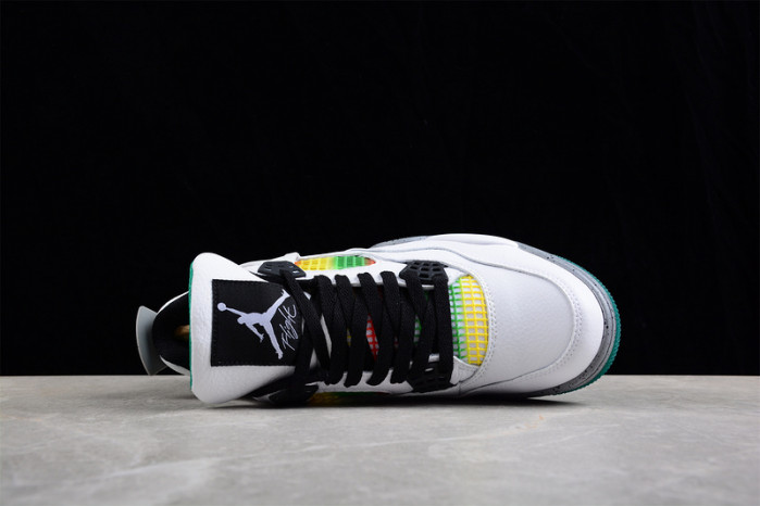 jordan 4 retro lucid green rasta aq9129-100