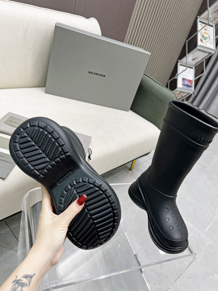 Ba*len*cia*ga x crocs boot black (w) 677388w1s8e1000