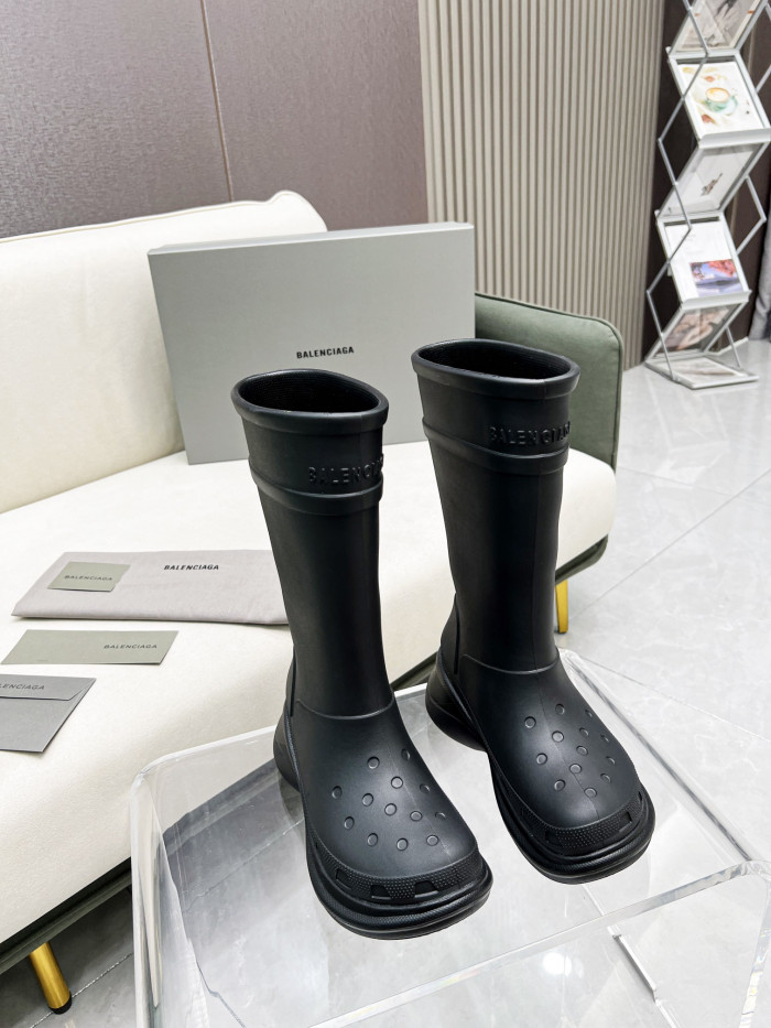 Ba*len*cia*ga x crocs boot black (w) 677388w1s8e1000