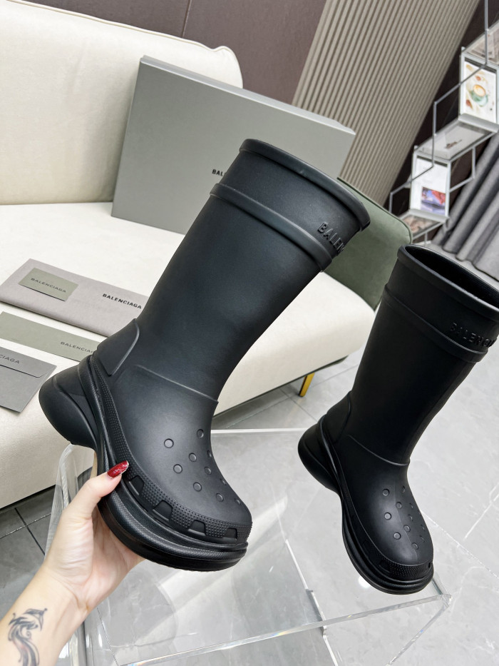 Ba*len*cia*ga x crocs boot black (w) 677388w1s8e1000