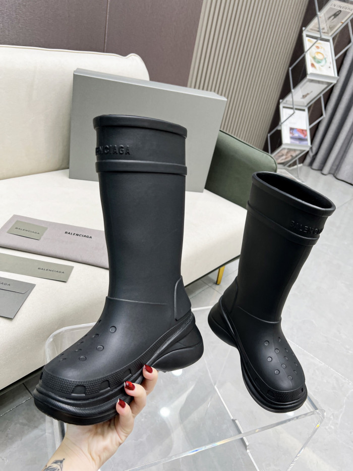 Ba*len*cia*ga x crocs boot black (w) 677388w1s8e1000