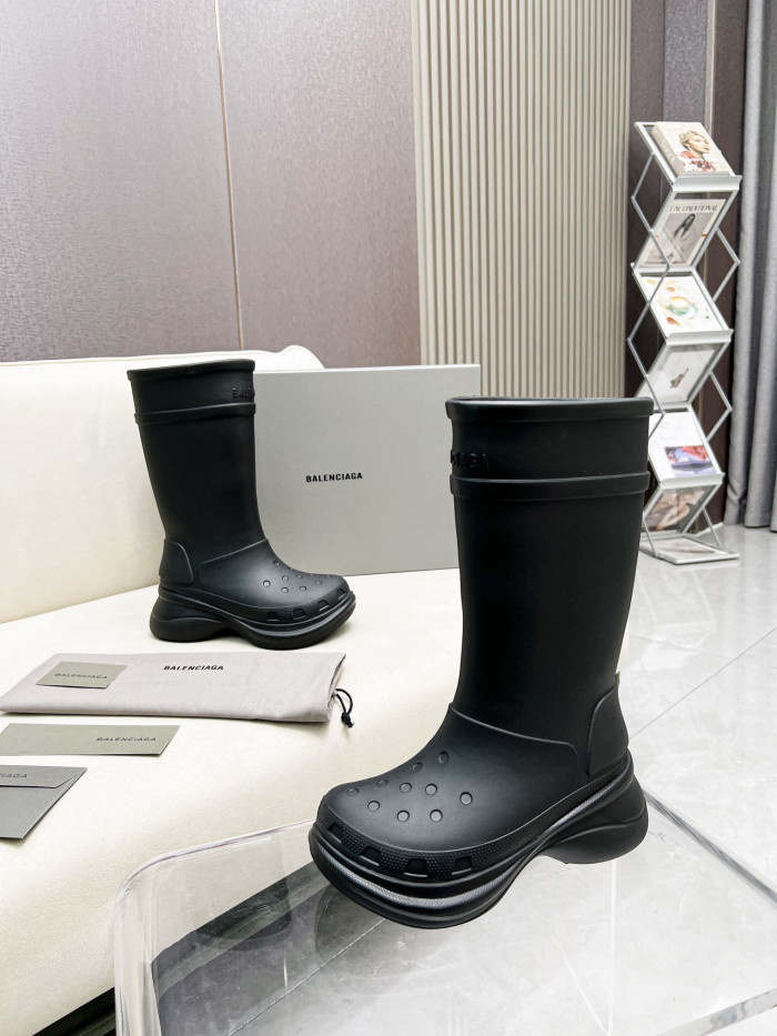 Ba*len*cia*ga x crocs boot black (w) 677388w1s8e1000