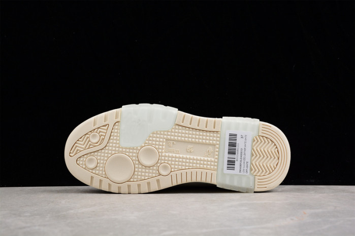 o-w out of office low-top leather sneakers