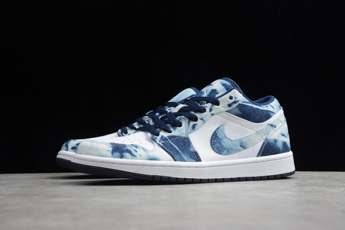 jordan 1 low washed denim cz8455-100