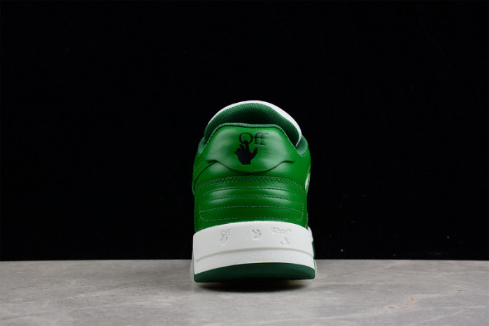 o-w out of office low-top leather sneakers