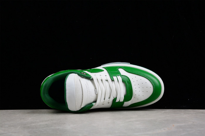 o-w out of office low-top leather sneakers