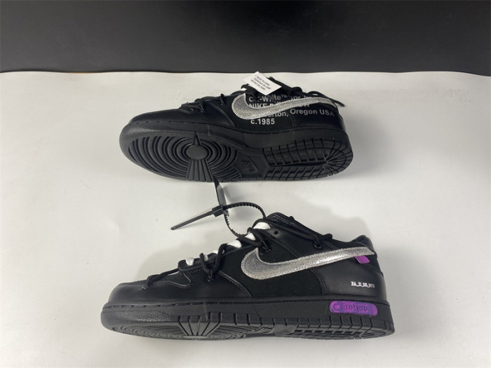 nike dunk low o-w lot 50 dm1602-001