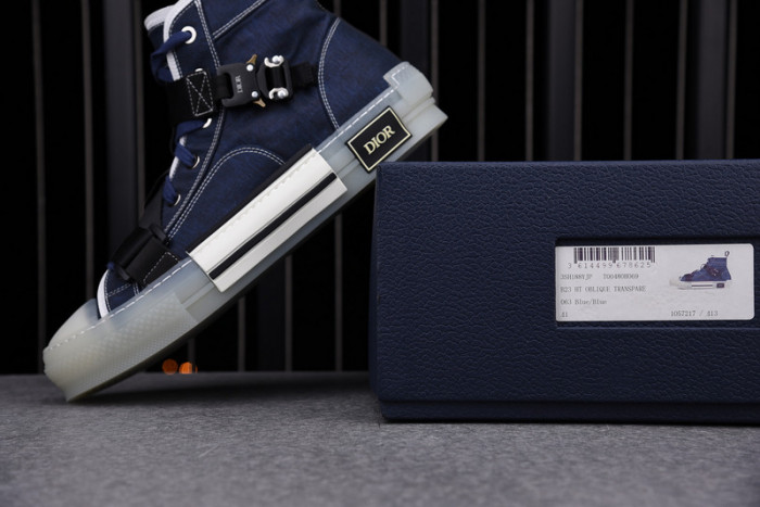 D*or b23 oblique high top sneaker