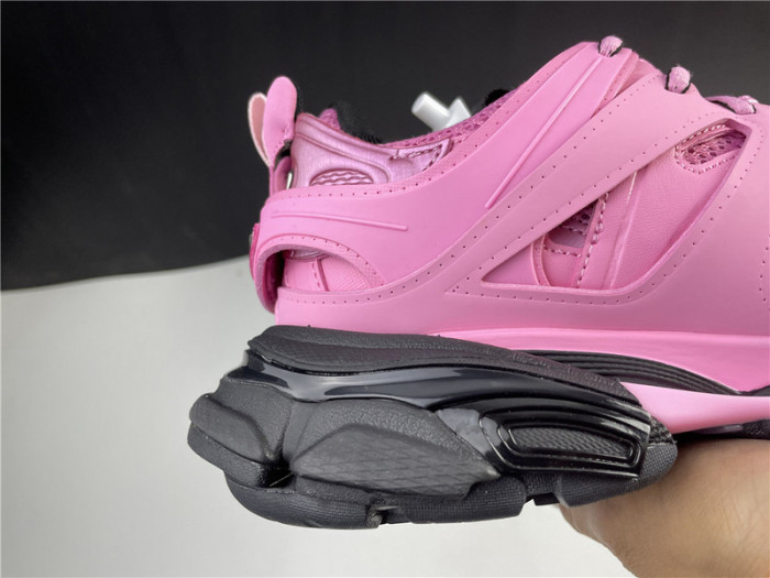 Ba*len*cia*ga track trainer pink black 542023w1gb85542