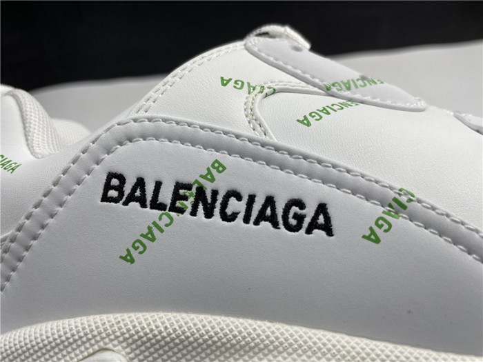 Ba*len*cia*ga sneaker triple.s.gomma white green 536737 w5fw6 1956