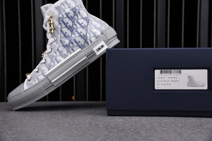 D*or b23 oblique high top sneaker