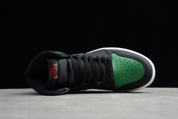 jordan 1 retro high pine green black 555088-030