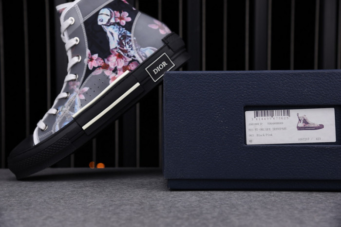 D*or b23 oblique high top sneaker