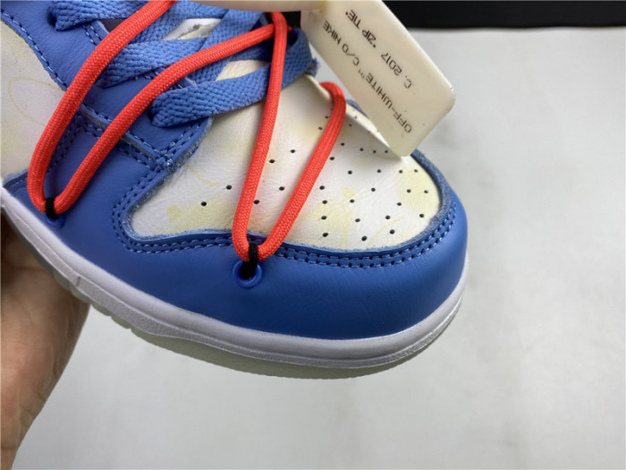 o-w x nike dunk low ct0856 403