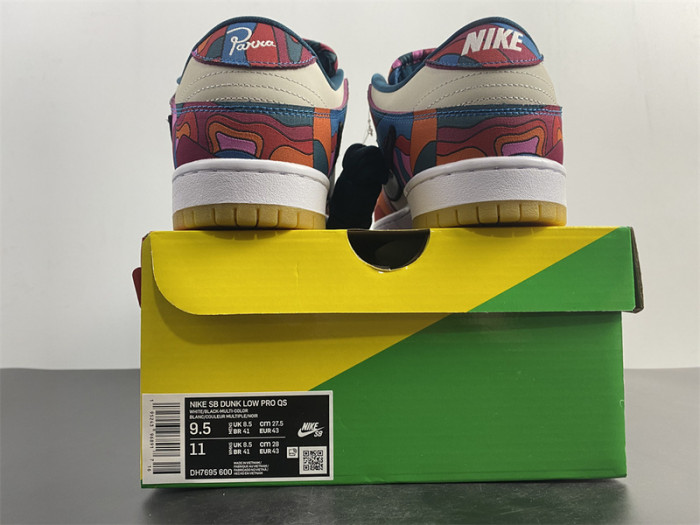 nike sb dunk low pro parra abstract art (2021) dh7695-600