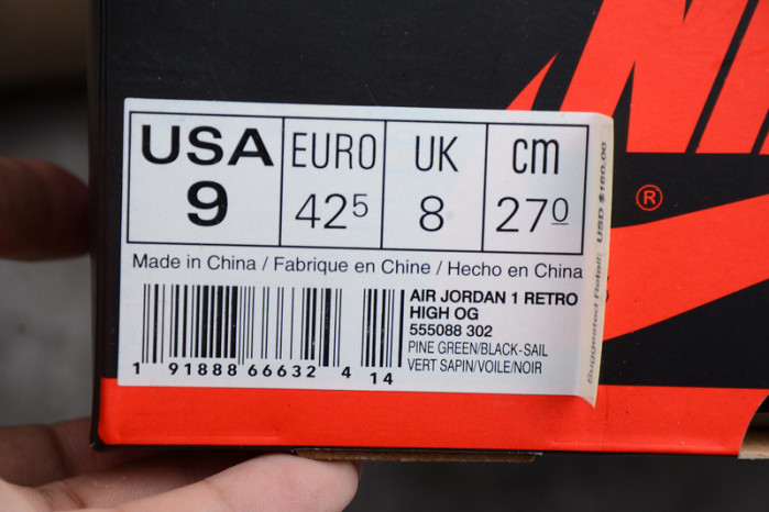 air jordan 1 retro high og