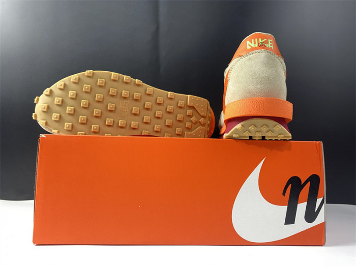 nike ld waffle sacai clot kiss of death net orange blaze dh1347-100