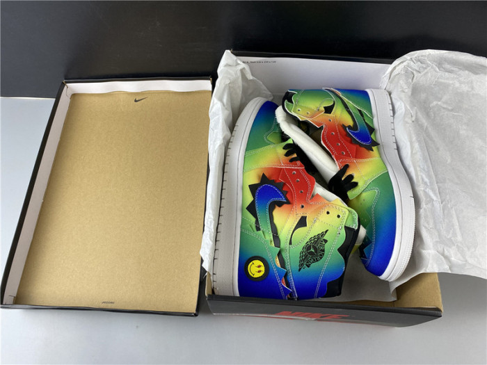 j balvin’s air jordan 1 high og "j balvin" multi-color dc1786-125