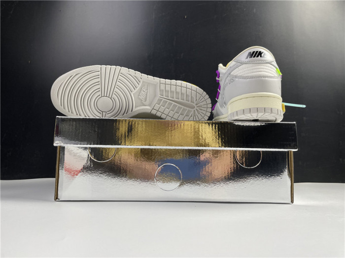 nike dunk low o-w lot 21 dm1602-100