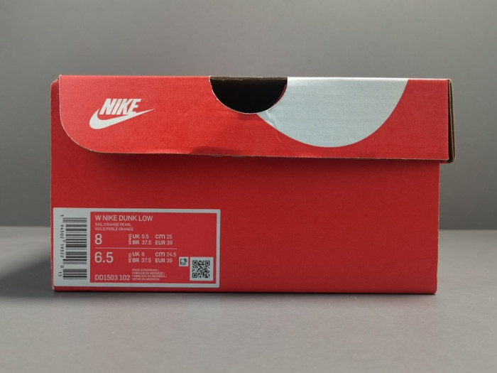 nike dunk low "orange pearl"dd1503-102