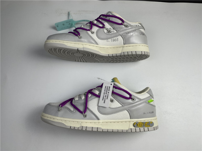 nike dunk low o-w lot 21 dm1602-100