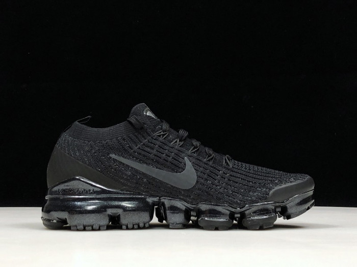 air vapormax flyknit 3.0 triple black aj6900-004